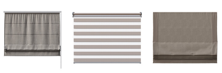 curtain isolated on a transparent background, 3D illustration, cg render
