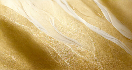 yellow and white silk background