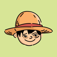 Onepiece straw hat 07