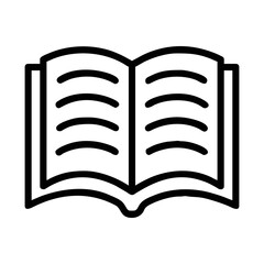 book icon black/white