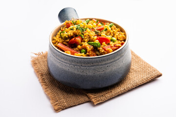 Bisi bele bath or bhath or huliyanna is a spicy, rice based dish from Karnataka, India