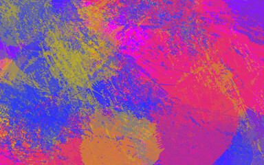 Abstract grunge texture splash paint wall background vector