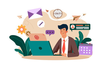 Customer Service Support via Email