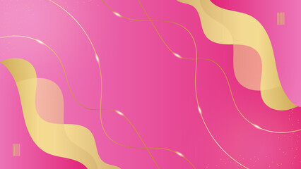 Pink brush metal abstract geometric background