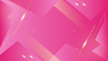 Pink brush metal abstract geometric background