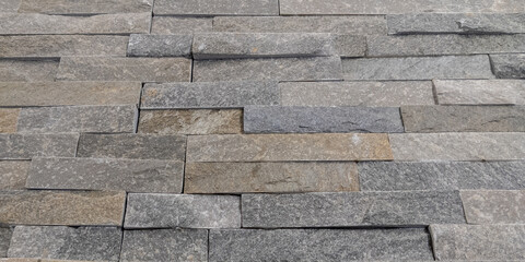 stone wall grey granite horizontal background gray