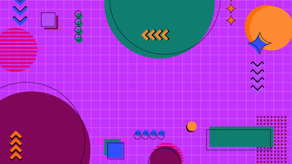 Modern purple colored background. Geometric vector design.