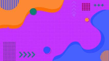 Modern purple colored background. Geometric vector design.