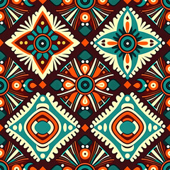 Cultural flair  designs element of Ethnic Handmade Ornament Elements  flat, vector, and hand-drawn art