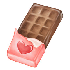 Chocolate heart