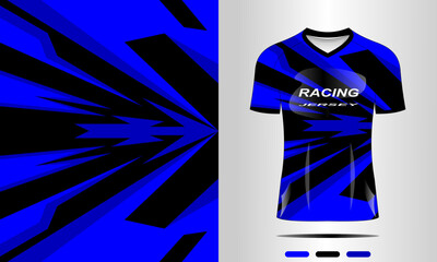 Football Jersey design template. Football club uniform T-shirt front view