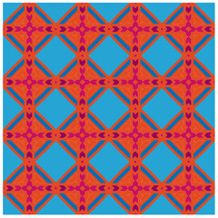 Naklejka premium Abstract ethnic rug ornamental seamless pattern.Perfect for fashion, textile design, cute themed fabric, on wall paper, wrapping paper, fabrics and home decor. 