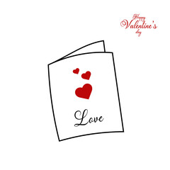 Love letter, Valentine's day, happy love day
