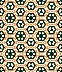 Abstract geometric pattern. A seamless background, vintage texture.