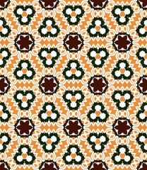 Abstract geometric pattern. A seamless background, vintage texture.