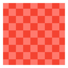 Pink retro background red chess board
