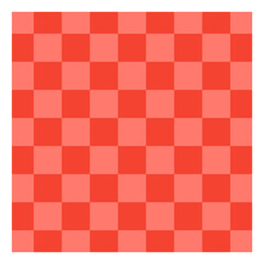 Pink retro background red chess board
