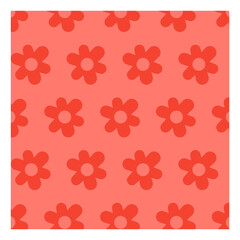 Pink retro background seamless pattern