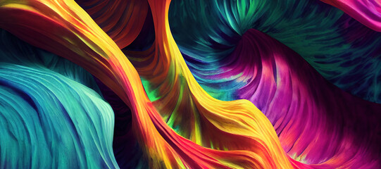colorful texture wave background