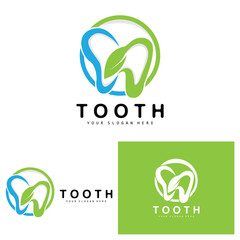 Tooth logo, Dental Health Vector, Care Brand Illustration