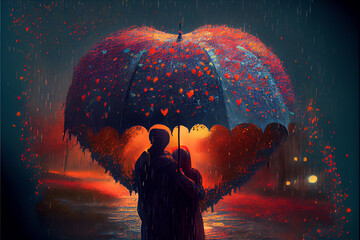 the rain of love