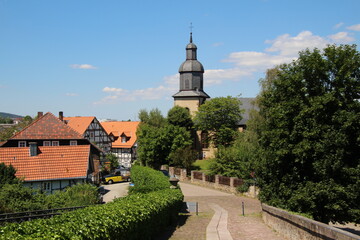 Bei Schloss Friedrichstein