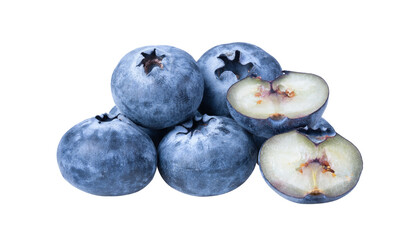 blueberry on transparent png