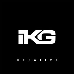 IKG Letter Initial Logo Design Template Vector Illustration