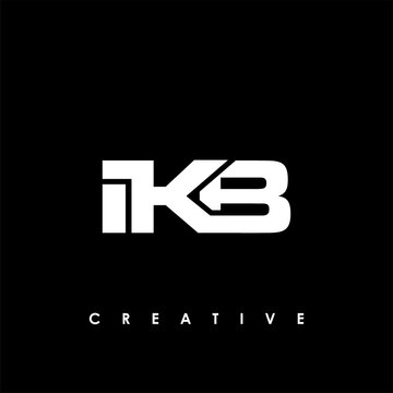 IKB Letter Initial Logo Design Template Vector Illustration