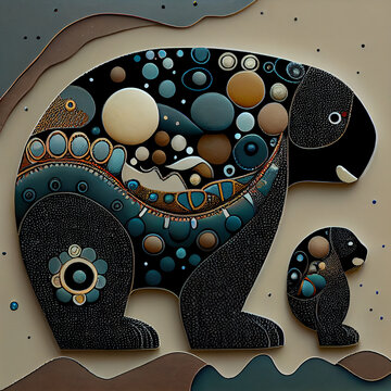 Abstract Inuit Art