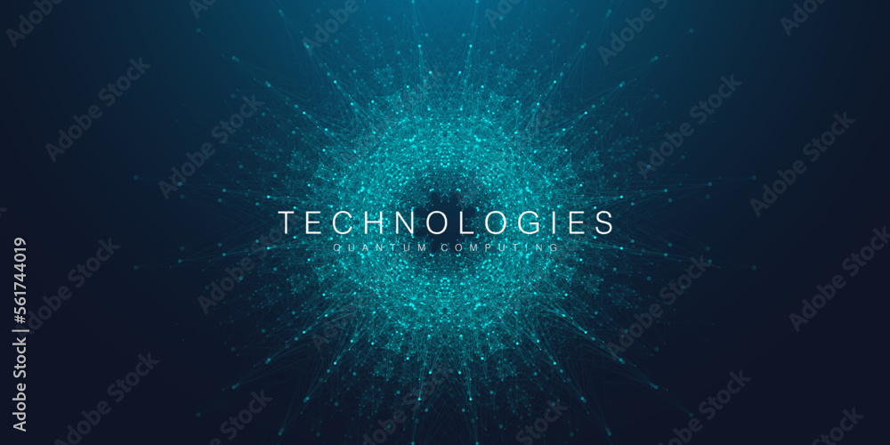 Leinwandbilder blockchain transfer satellite future communications. abstract technology cloud world. global network