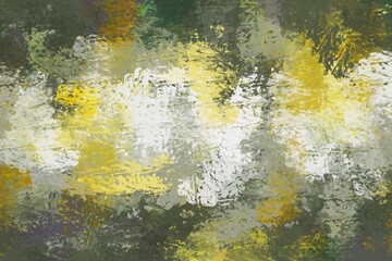 Naklejka premium Brush paint abstract background Brush painting. Strokes of paint. 2D illustration. For inserting text.