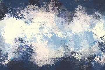 Brush paint abstract background Brush painting. Strokes of paint. 2D illustration. For inserting text.