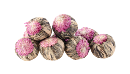 Aromatic flower green chinese tea ontransparent png