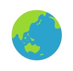 earth globe illustration