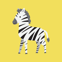 zebra vector graphic element design