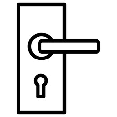 lock door icon