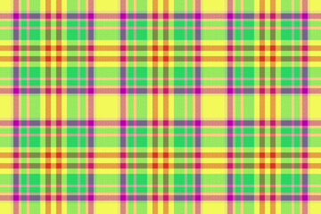 Plaid textile seamless. Texture check tartan. Pattern background vector fabric.