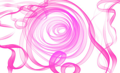 Humo de color rosa transparente superpuesto. 