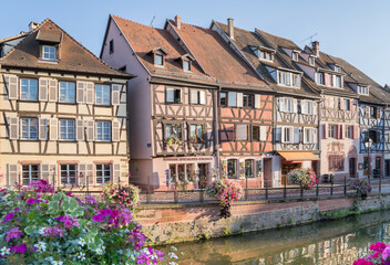 Half-timbered houses in Colmar, Alsace, France