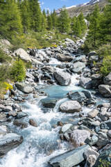 Swiss Alpine Landscape
