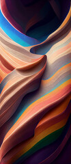 Beautiful rainbow abstract graphic design wallpaper background