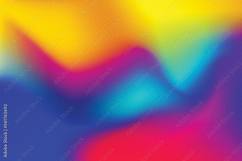 Aufkleber abstract background colorful halftone gradient vector