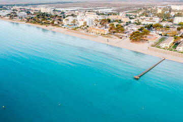 view of the beach