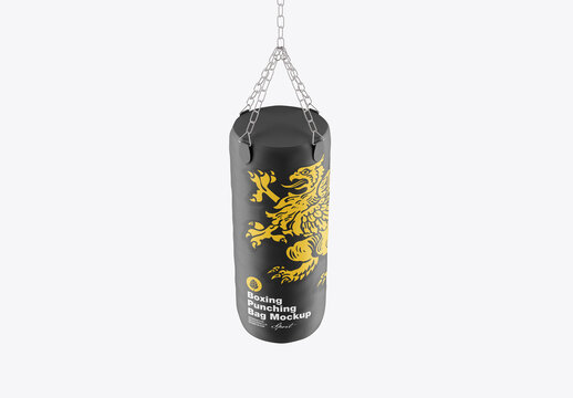 Punching Bag Mockup