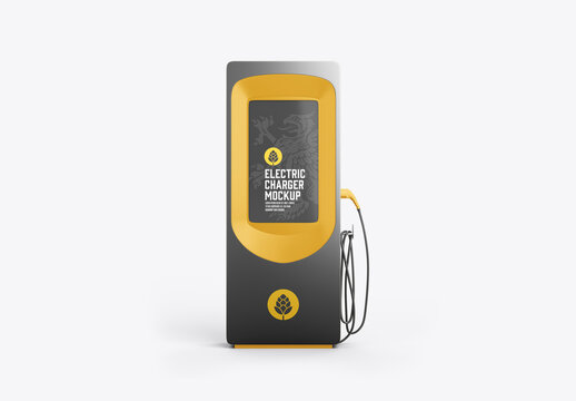 Electric Vehicle Charger Mockup