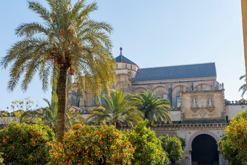 Naklejka premium The Mosque-Cathedral of Cordoba is the most significant monument in the whole of the western Moslem World and one of the most amazing buildings in the world.