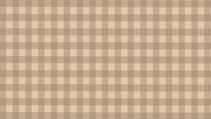 Beige and brown checkered seamless pattern as a background