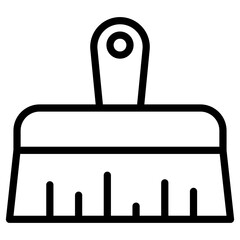 Obraz premium dustpan icon