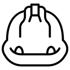 construction helmet icon